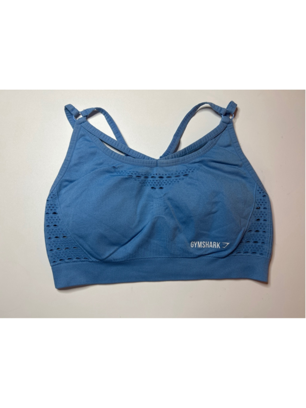 Women's Gymshark Blue Sports Bra S